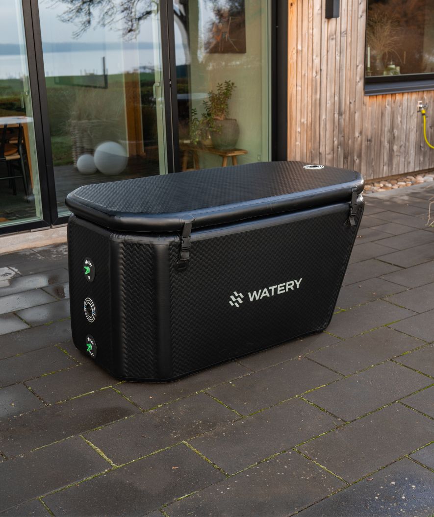 Watery opblaasbaar ijsbad - Ace - Zwart