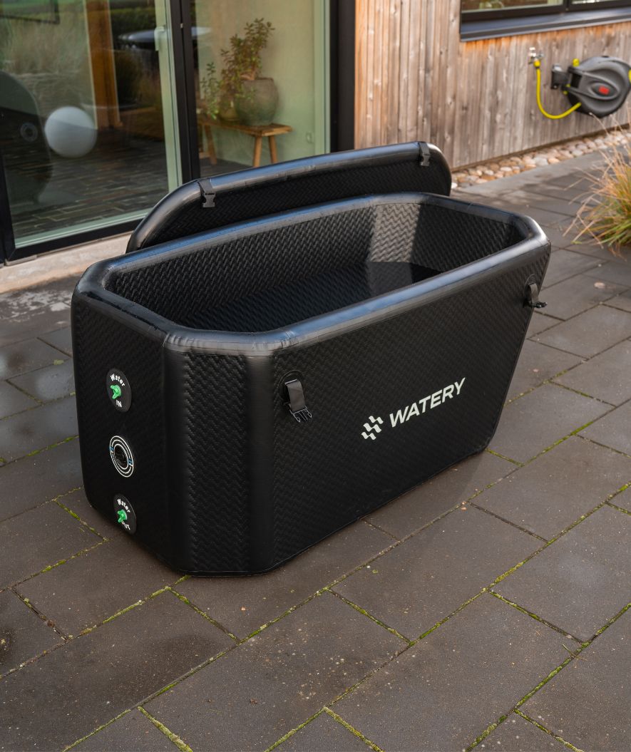 Watery opblaasbaar ijsbad - Ace - Zwart