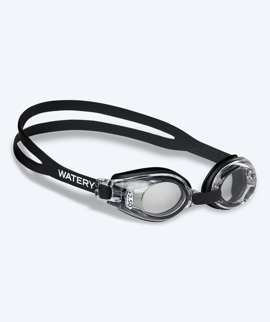 Watery verziende zwembrillen met sterkte voor kinderen - (+2.0) tot (+4.0) - Baffin - Zwart