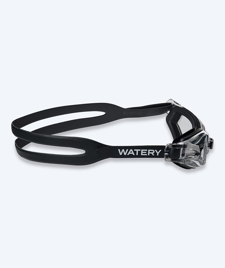 Watery bijziende zwembrillen met sterkte voor kinderen - (-1.5) tot (-7.0) - Baffin - Zwart