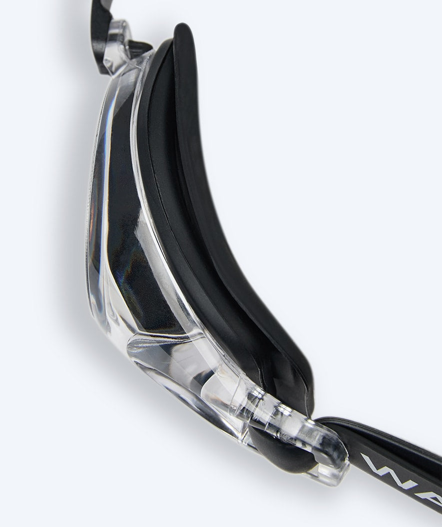 Watery bijziende zwembrillen met sterkte voor kinderen - (-1.5) tot (-7.0) - Baffin - Zwart