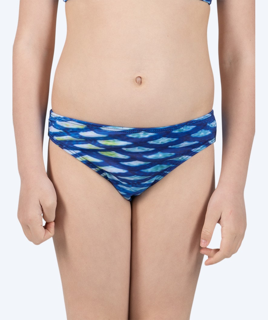 Watery meisjes zeemeermin bikini broekje - Blue Ocean