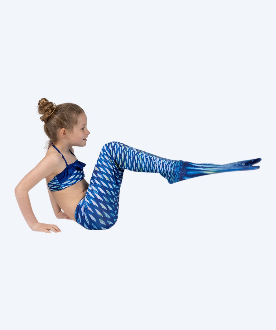 Watery kind zeemeerminstaart broekje - Blue Ocean