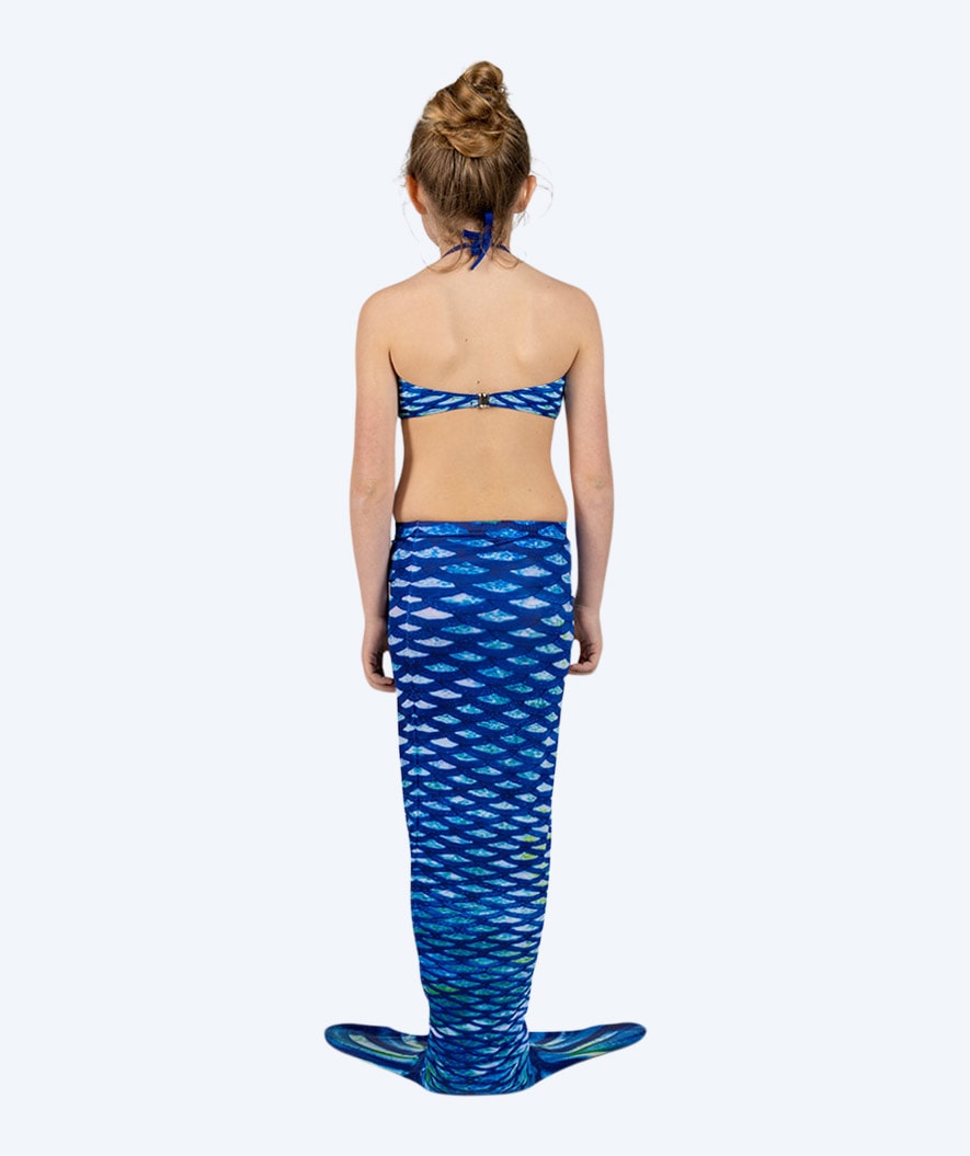 Watery kind zeemeerminstaart broekje - Blue Ocean