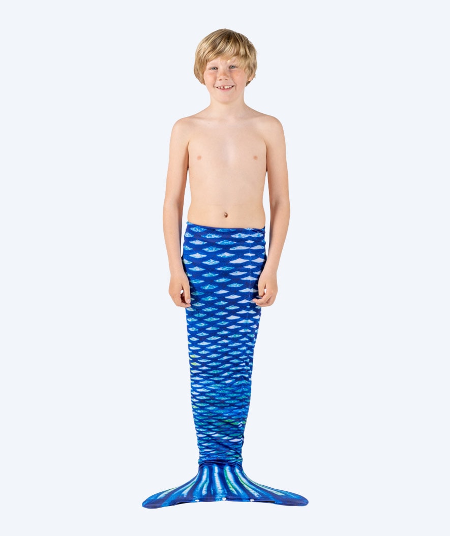 Watery kind zeemeerminstaart broekje - Blue Ocean