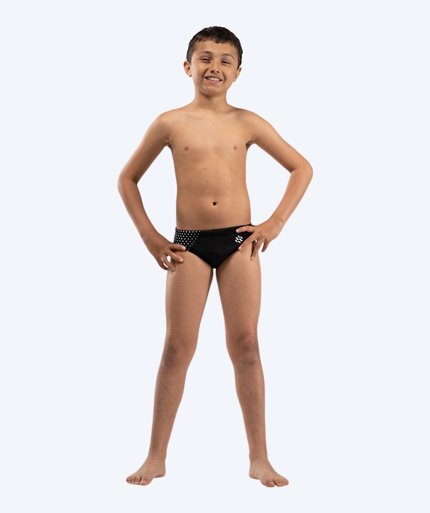Watery jongens zwemslip - Budgie Eco - Black Sporty