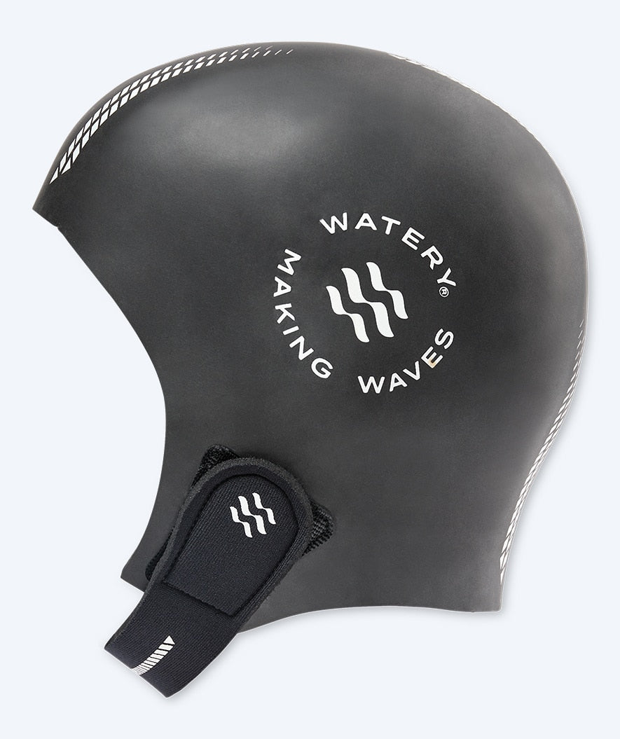 Watery neopreen cap - Calder Pro (4mm) - Zwart