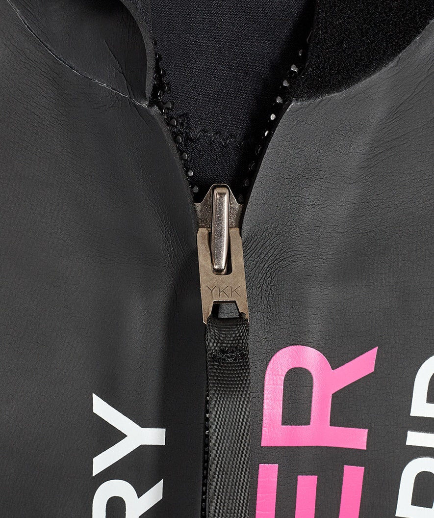 Watery dames wetsuit - Calder Rapid - Zwart/roze