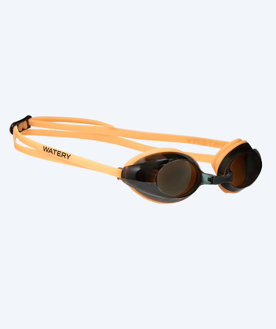 Watery verziende zwembril op sterkte voor kinderen - (+2.5) – (+3.5) - Catch - Oranje (Smoke lens)
