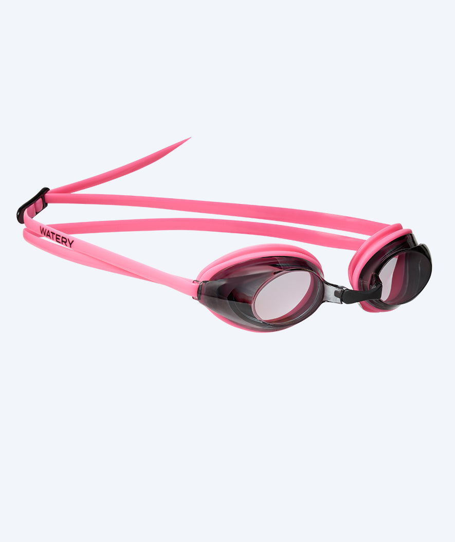 Watery kind zwembril - Catch - Roze (Smoke lens)