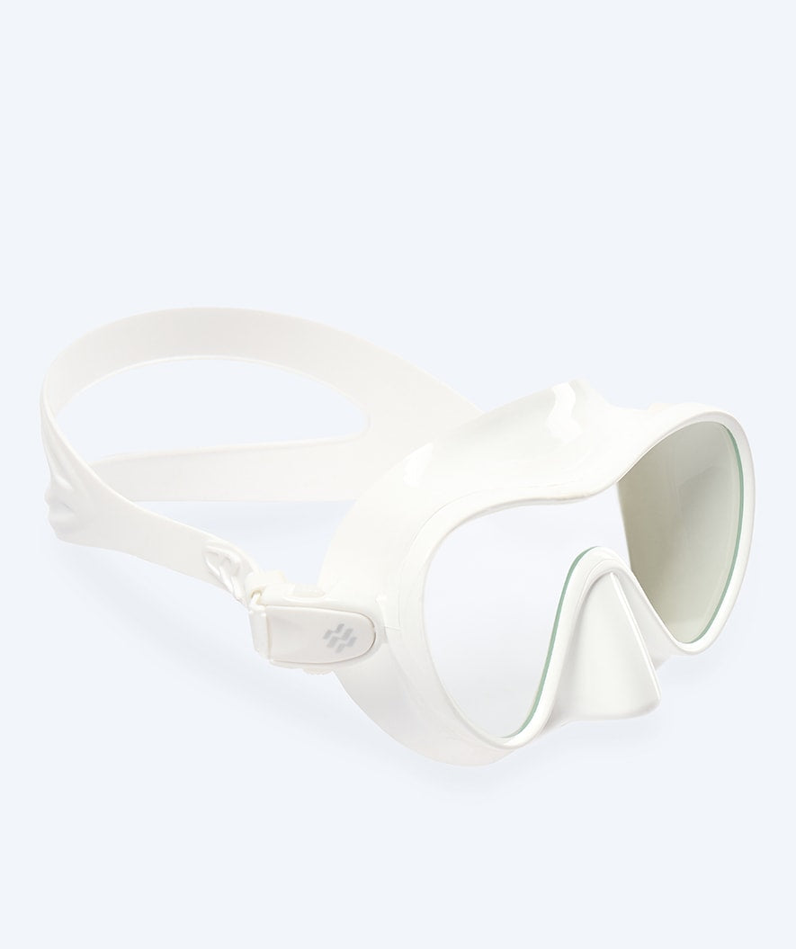 Watery volwassenen duikmasker (vanaf 12 jaar) - Cliff - Wit