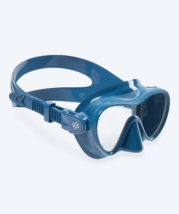 Watery kind duikmasker (4-12) - Cliff - Donkerblauw