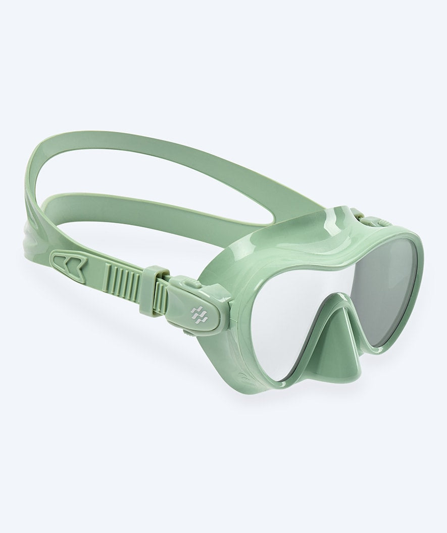 Watery kind duikmasker (4-12) - Cliff - Groen