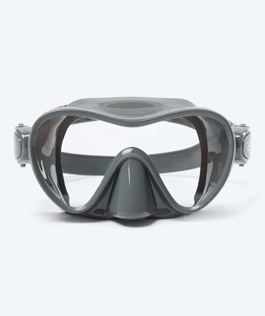 Watery kind duikmasker (4-12) - Cliff - Grijs