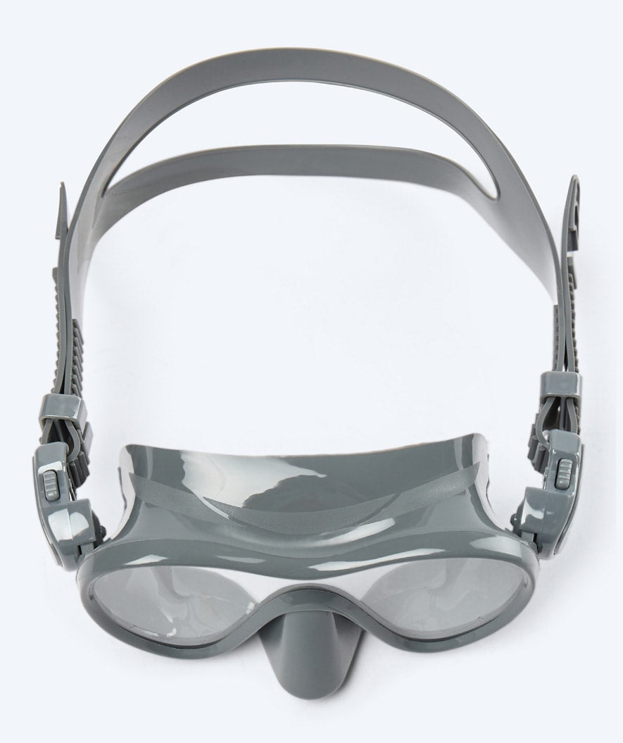 Watery kind duikmasker (4-12) - Cliff - Grijs