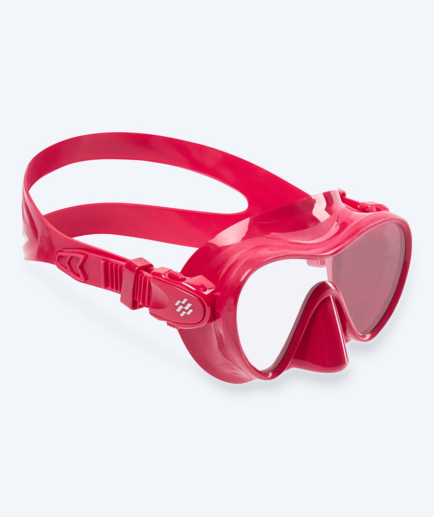 Watery kind duikmasker (4-12) - Cliff - Rood