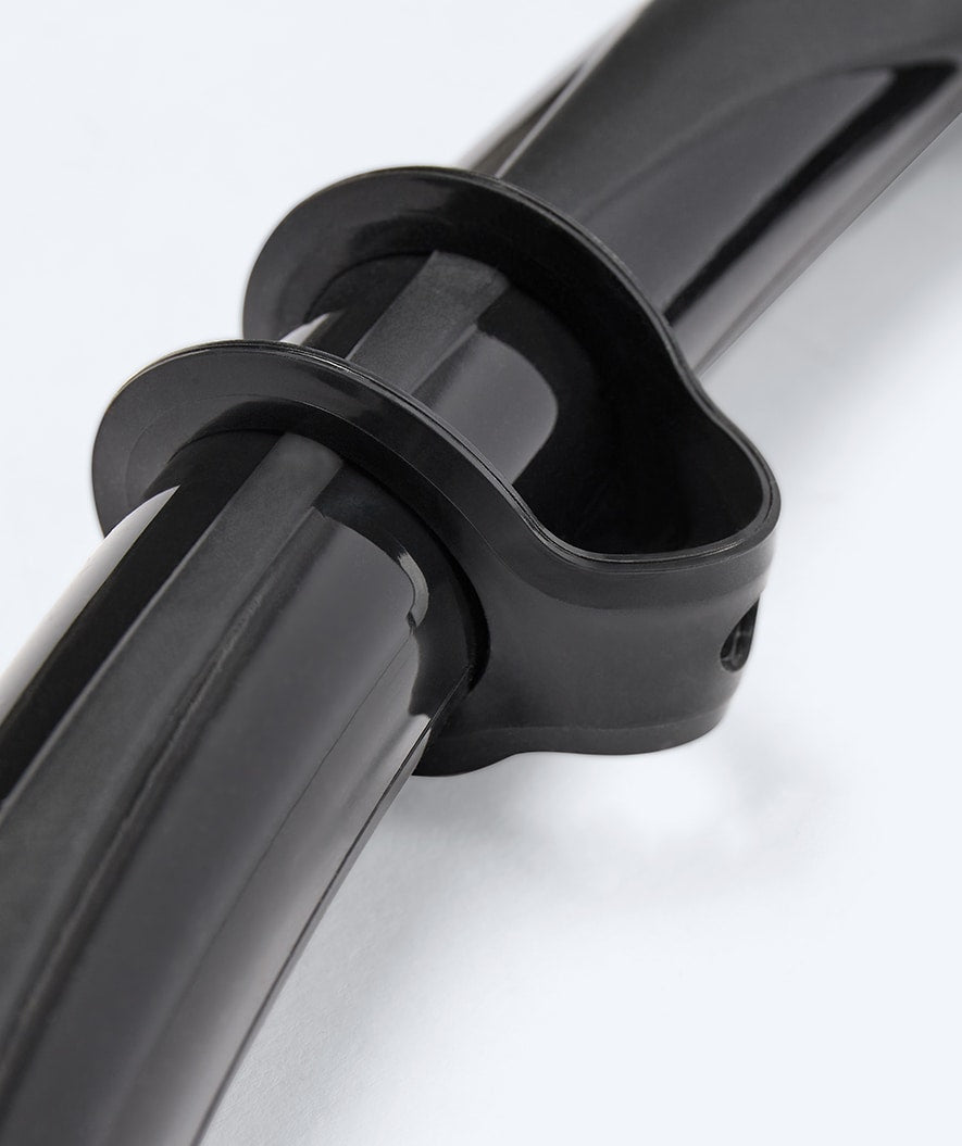 Watery volwassenen snorkel (vanaf 12 jaar) - Cliff - Zwart