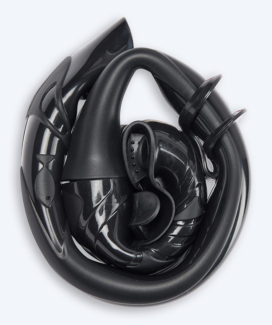 Watery volwassenen snorkel (vanaf 12 jaar) - Cliff - Zwart