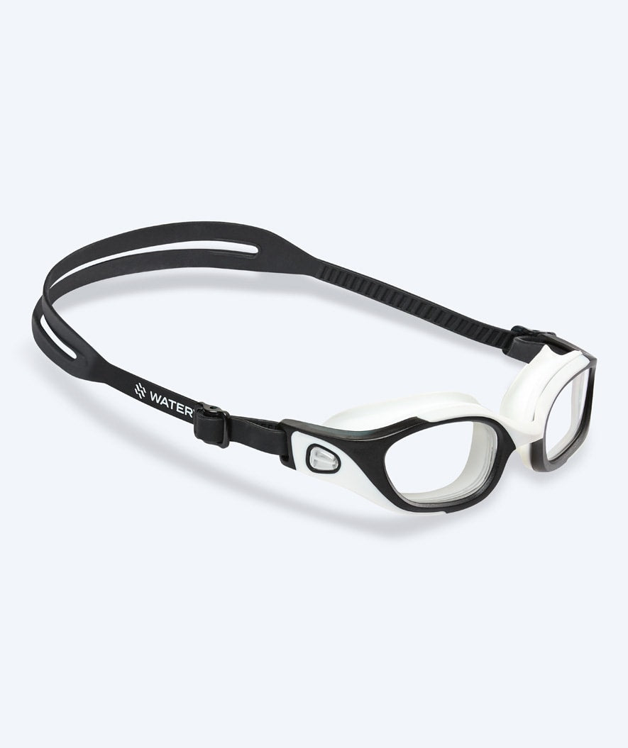 Watery training zwembril - Clyde Active - Zwart/helder