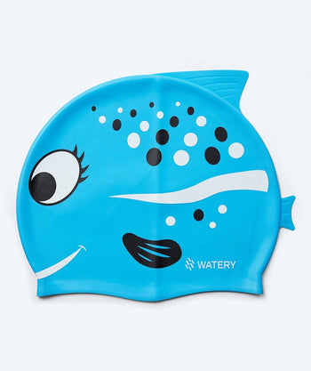 Watery kind badmuts - Dashers - Fish (Lichtblauw)