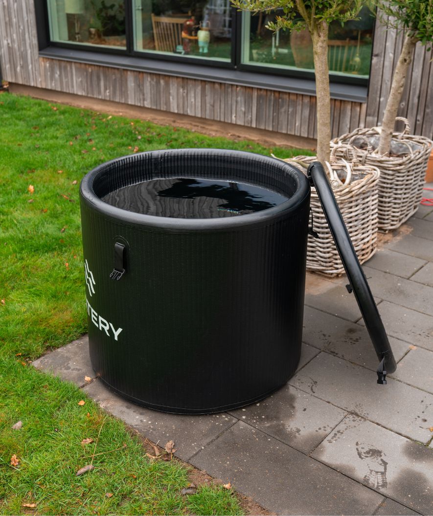 Watery opblaasbaar ijsbad - Deluxe - Zwart