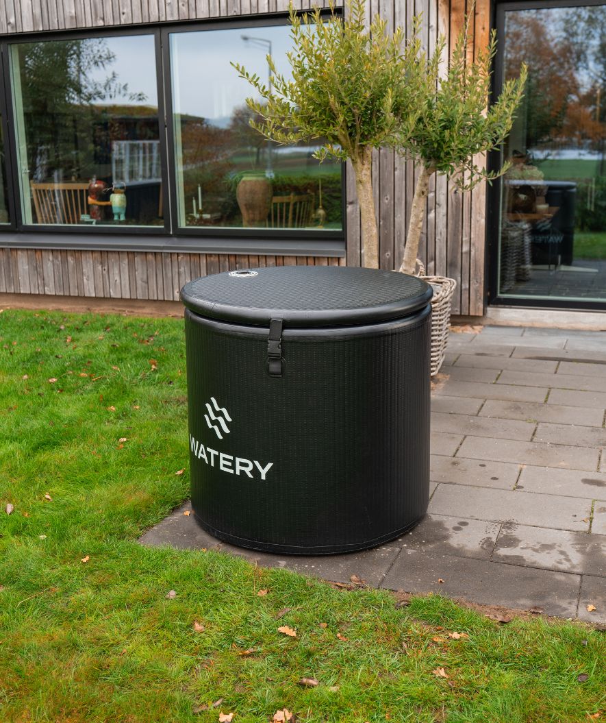 Watery opblaasbaar ijsbad - Deluxe - Zwart