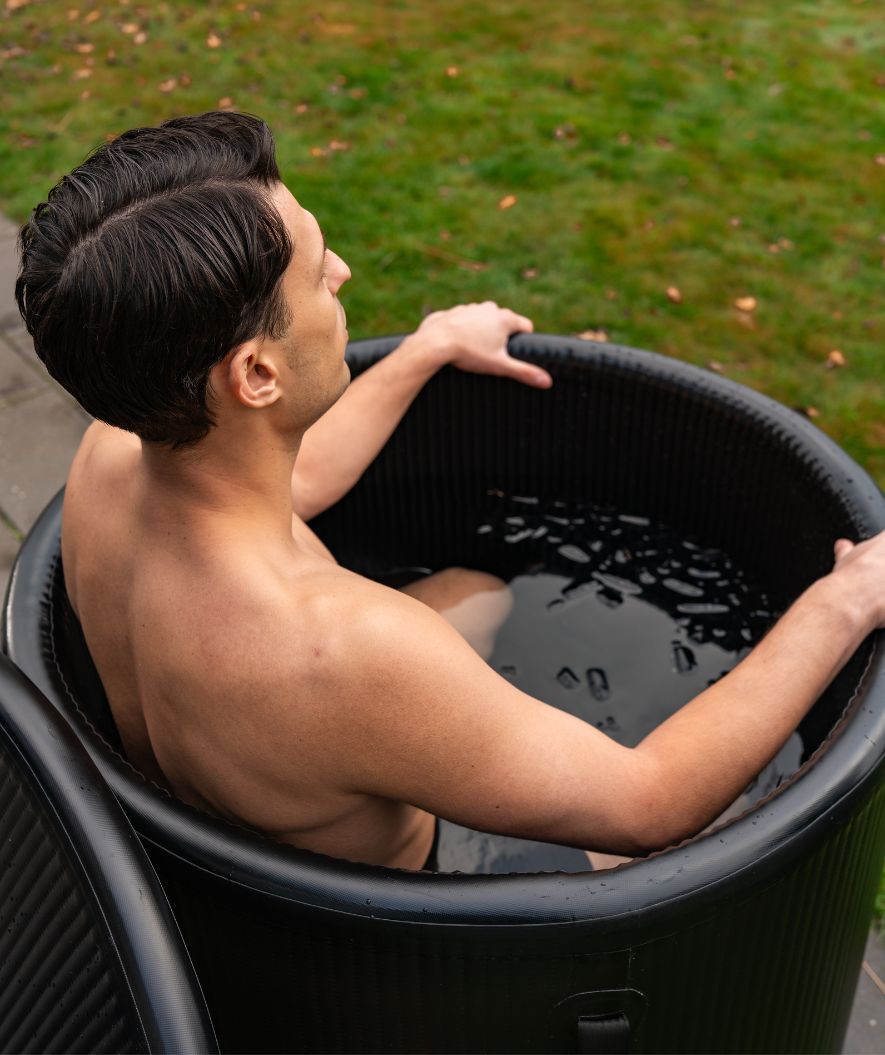 Watery opblaasbaar ijsbad - Deluxe - Zwart