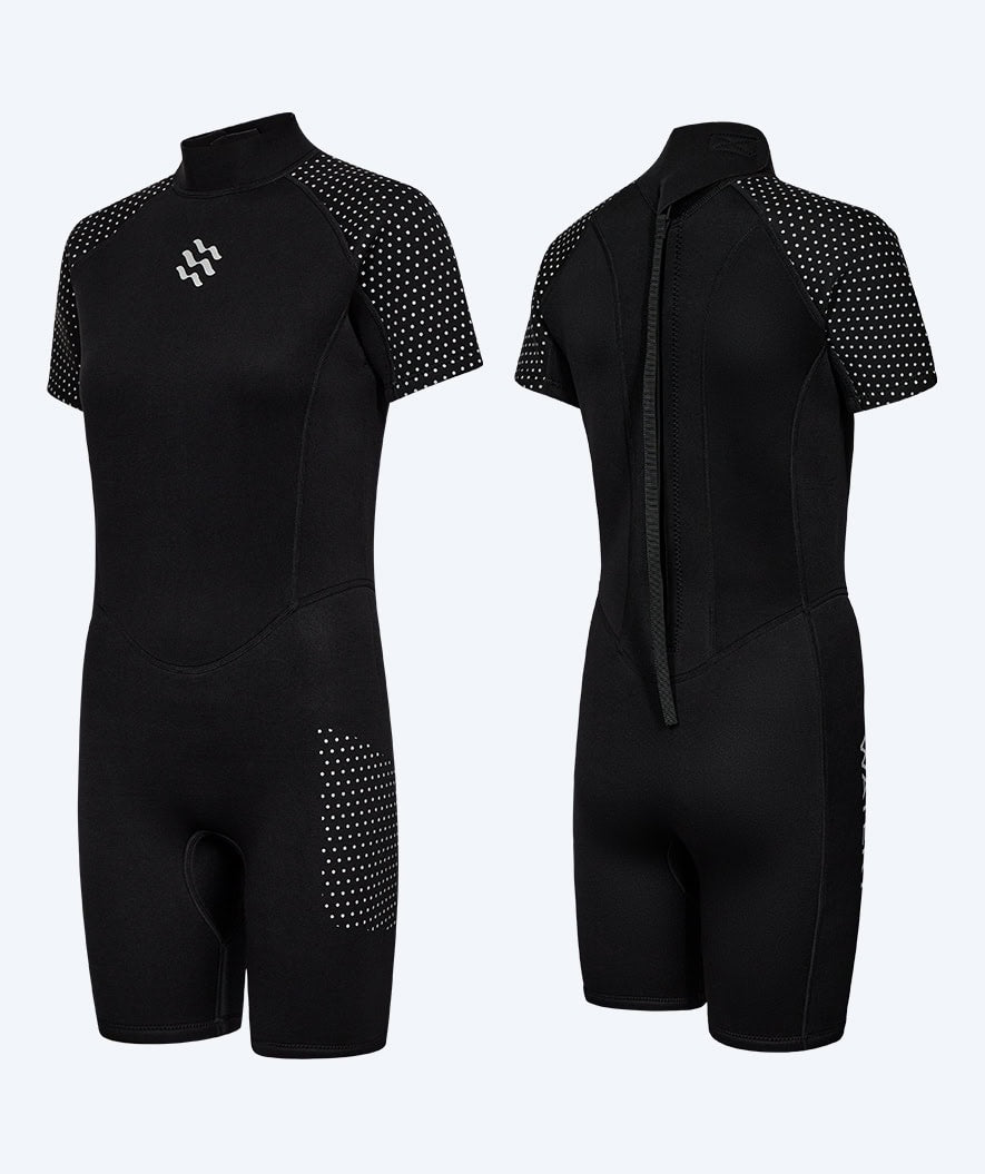 Watery dames wetsuit - Duncan (3mm) - Zwart