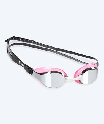 Watery Elite zwembril - Poseidon Mirror - Roze/zilver