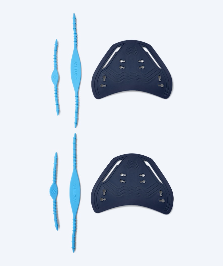 Watery zwempeddels - Tide - Blauw