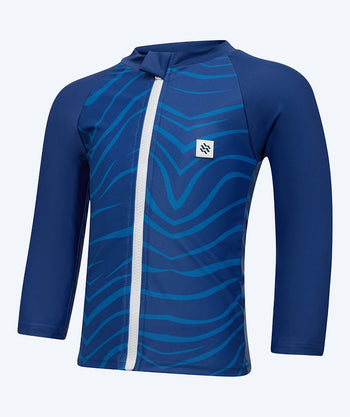 Watery kind UV-shirt - Fjord Lange Mouw Rashguard - Donkerblauw