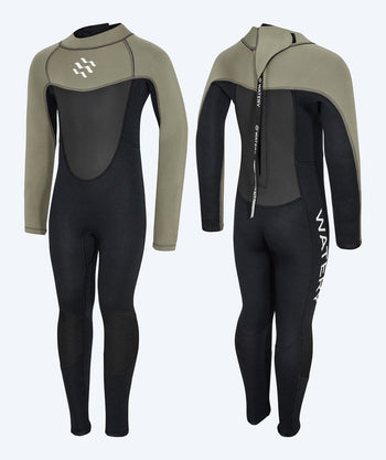 Watery kind wetsuit - Gecko (3mm) - Stofgroen