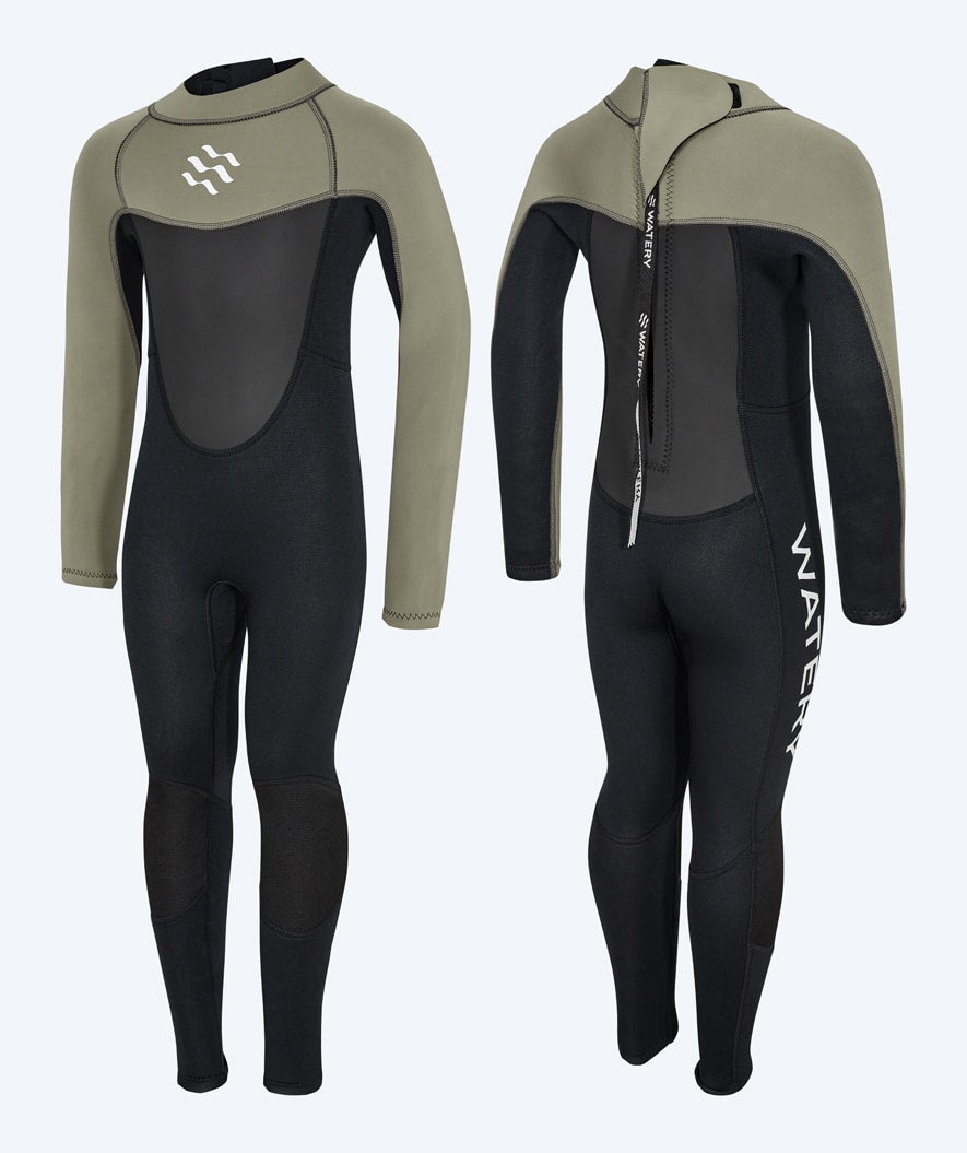Watery kind wetsuit - Gecko (3mm) - Dust Groen
