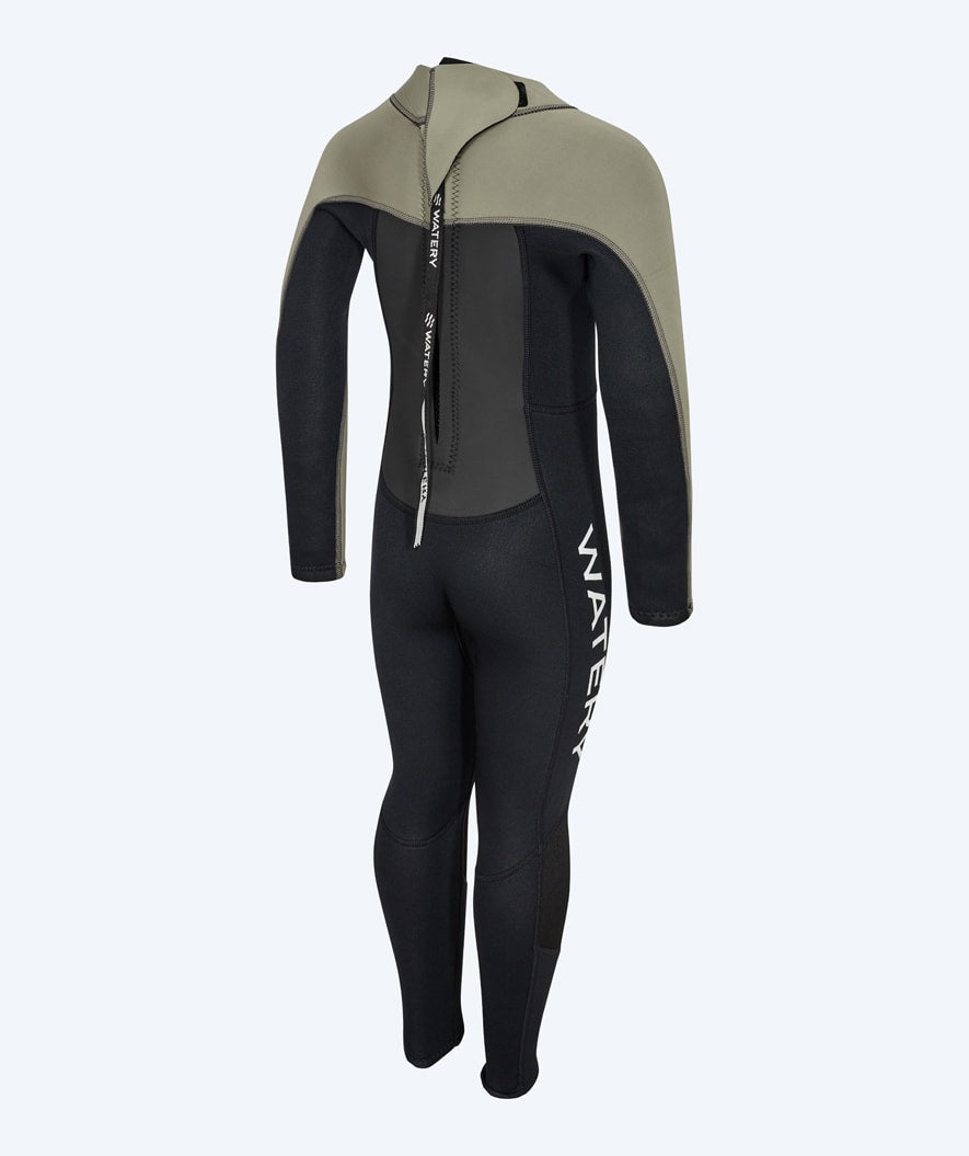 Watery kind wetsuit - Gecko (3mm) - Dust Groen