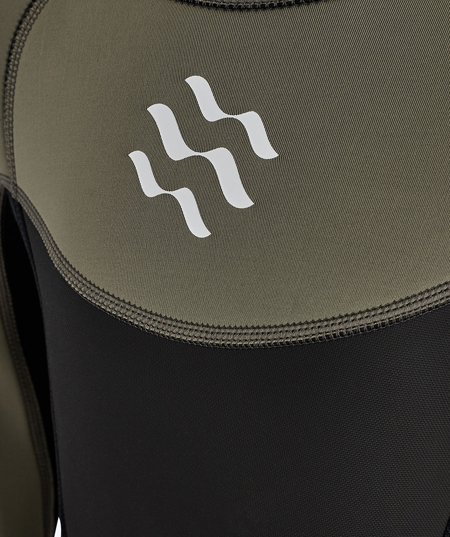 Watery kind wetsuit - Gecko (3mm) - Stofgroen