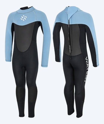 Watery kind wetsuit - Gecko (3mm) - Elektrisch blauw