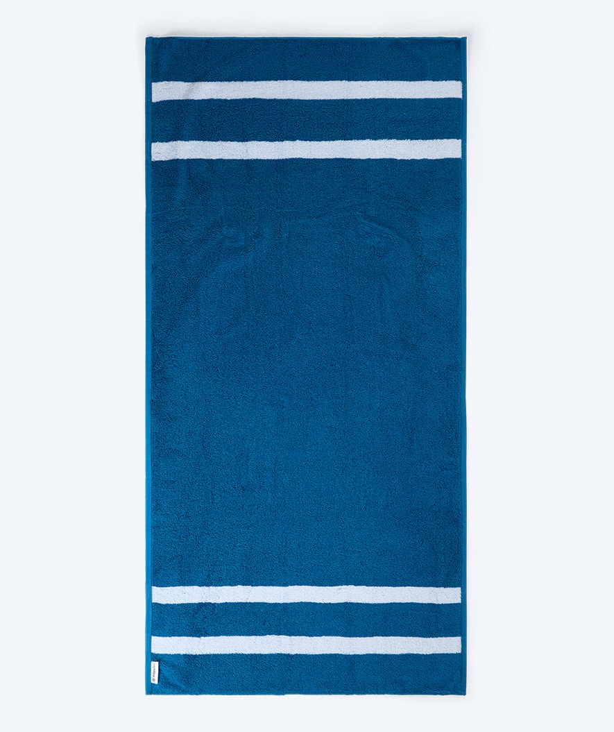 Watery strandhanddoek - Heat Swim Katoen - Delta Blauw