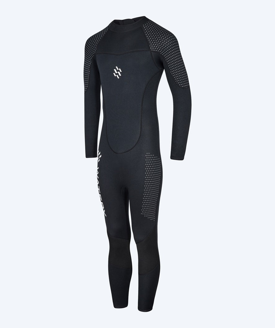 Watery heren wetsuit - Hedgehog (3mm) - Zwart