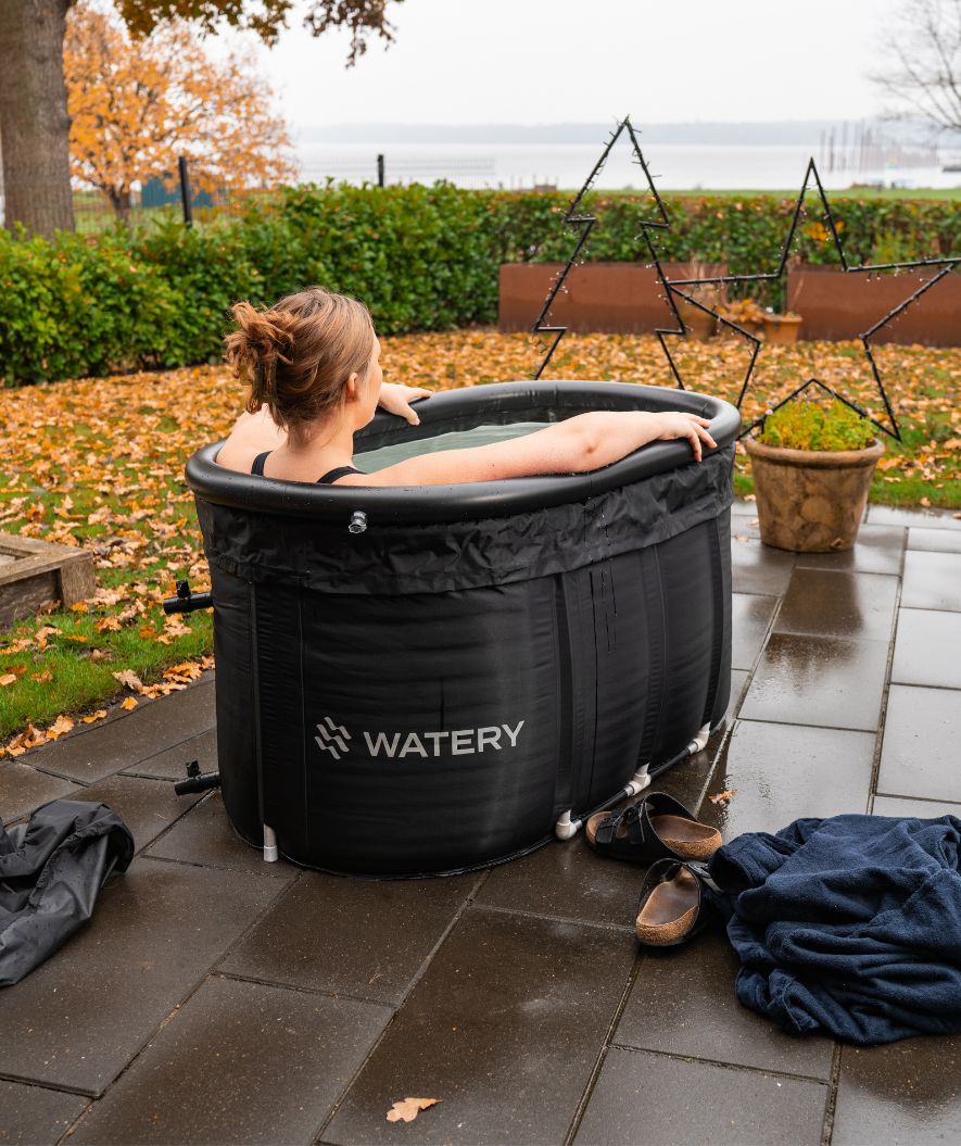 Watery opblaasbaar ijsbad - Hero Max - Zwart