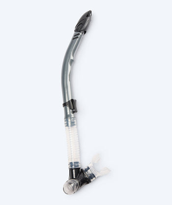 Watery volwassenen semi-dry snorkel - Hudson - Grijs