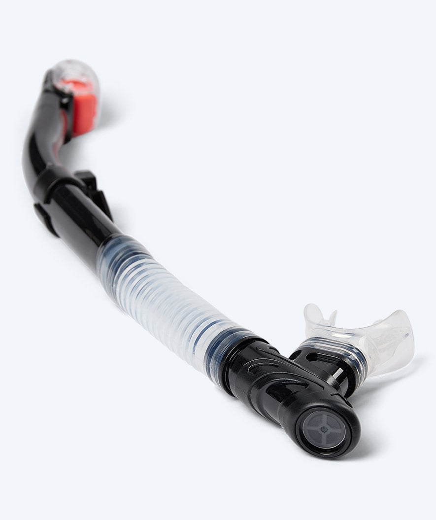 Watery volwassenen full-dry snorkel (vanaf 14 jaar) - Hudson - Zwart