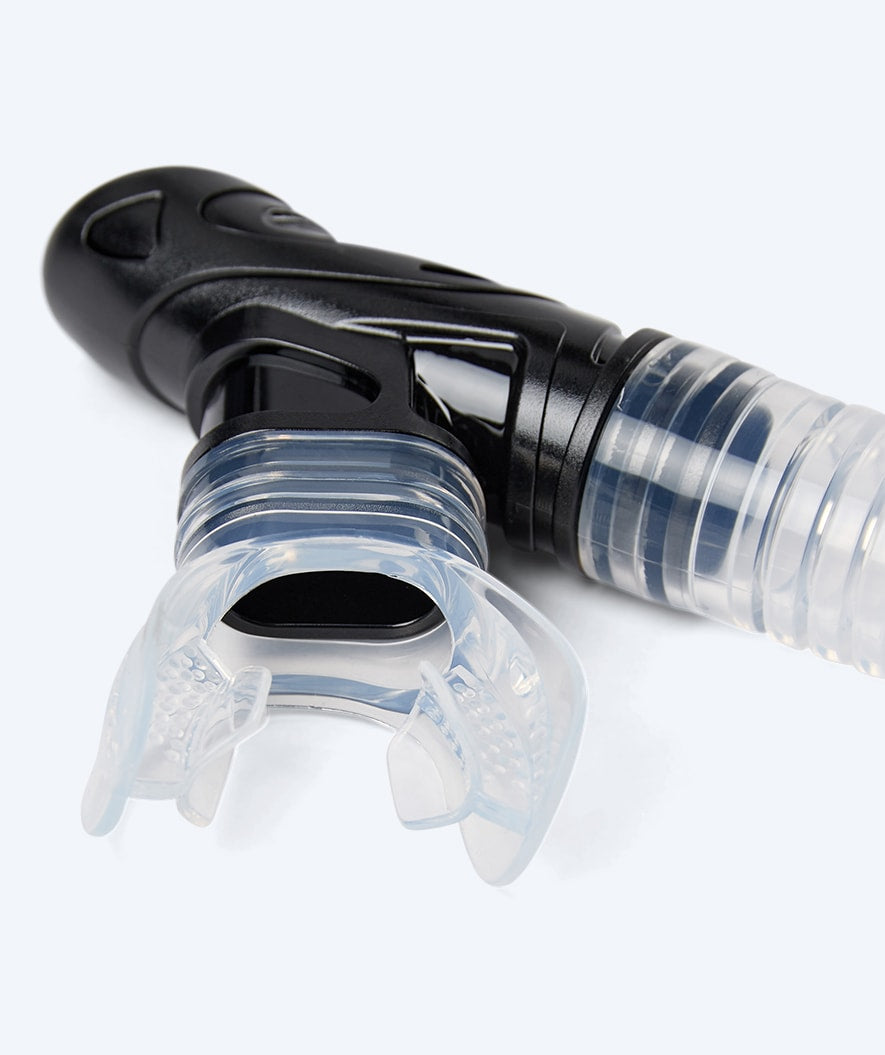 Watery volwassenen full-dry snorkel (vanaf 14 jaar) - Hudson - Zwart