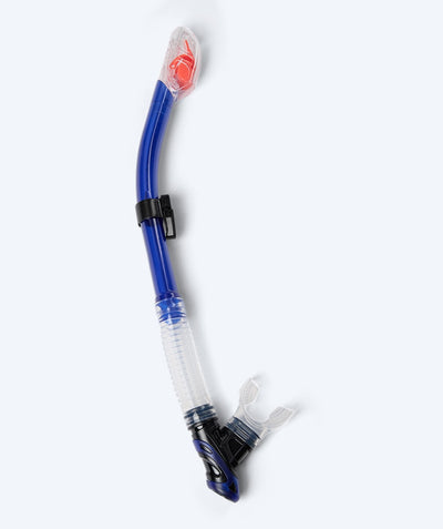 Watery volwassenen full-dry snorkel - Hudson - Blauw