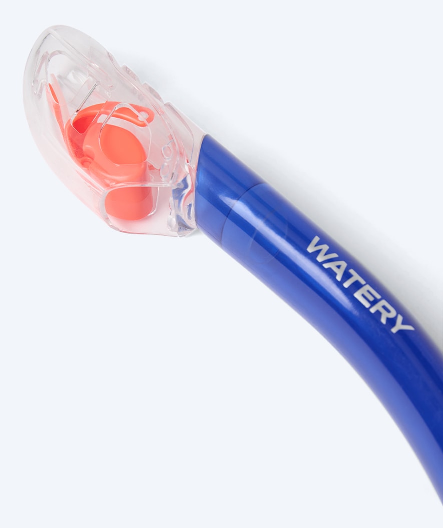 Watery volwassenen full-dry snorkel (vanaf 14 jaar) - Hudson - Blauw