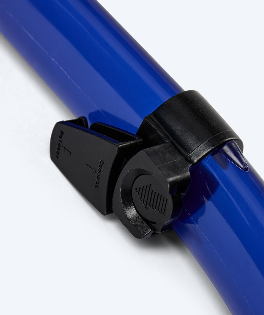 Watery volwassenen full-dry snorkel (vanaf 14 jaar) - Hudson - Blauw