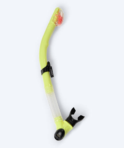 Watery volwassenen full-dry snorkel - Hudson - Geel