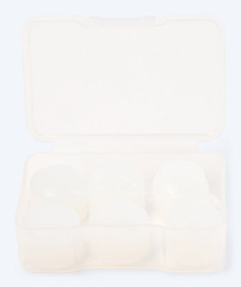 Watery volwassenen oordopjes - Indra 3 paar - Helder