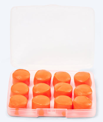 Watery volwassenen oordopjes - Indra 6 par - Oranje
