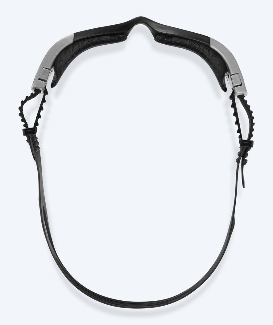 Watery training zwembril - Kelvin Active - Zwart/helder