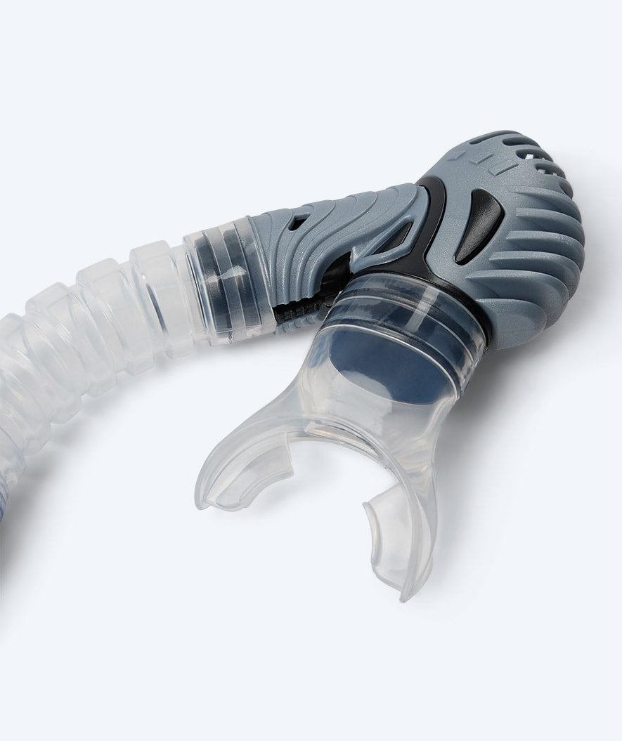 Watery volwassenen Combo snorkelset (vanaf 15 jaar) - Leach Pro - Blauw/geel